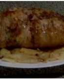 pollo dehuesado relleno al horno 