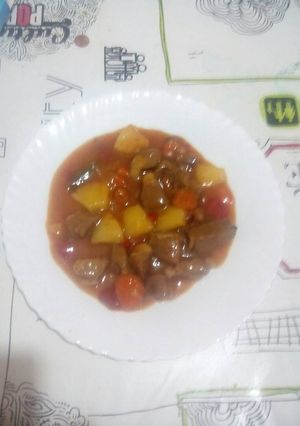 Una foto de Cerdo agridulce a mi manera 