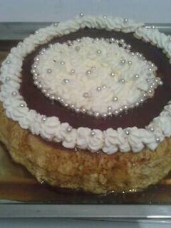 Una foto de Flan de huevo con leche de cabra y nata 