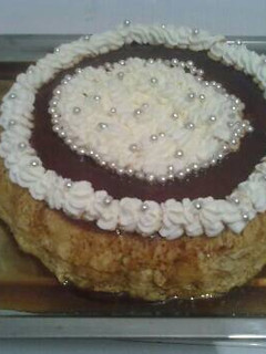 Una foto de Flan de huevo con leche de cabra y nata