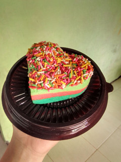 Foto resep Bolu kukus pelangi
