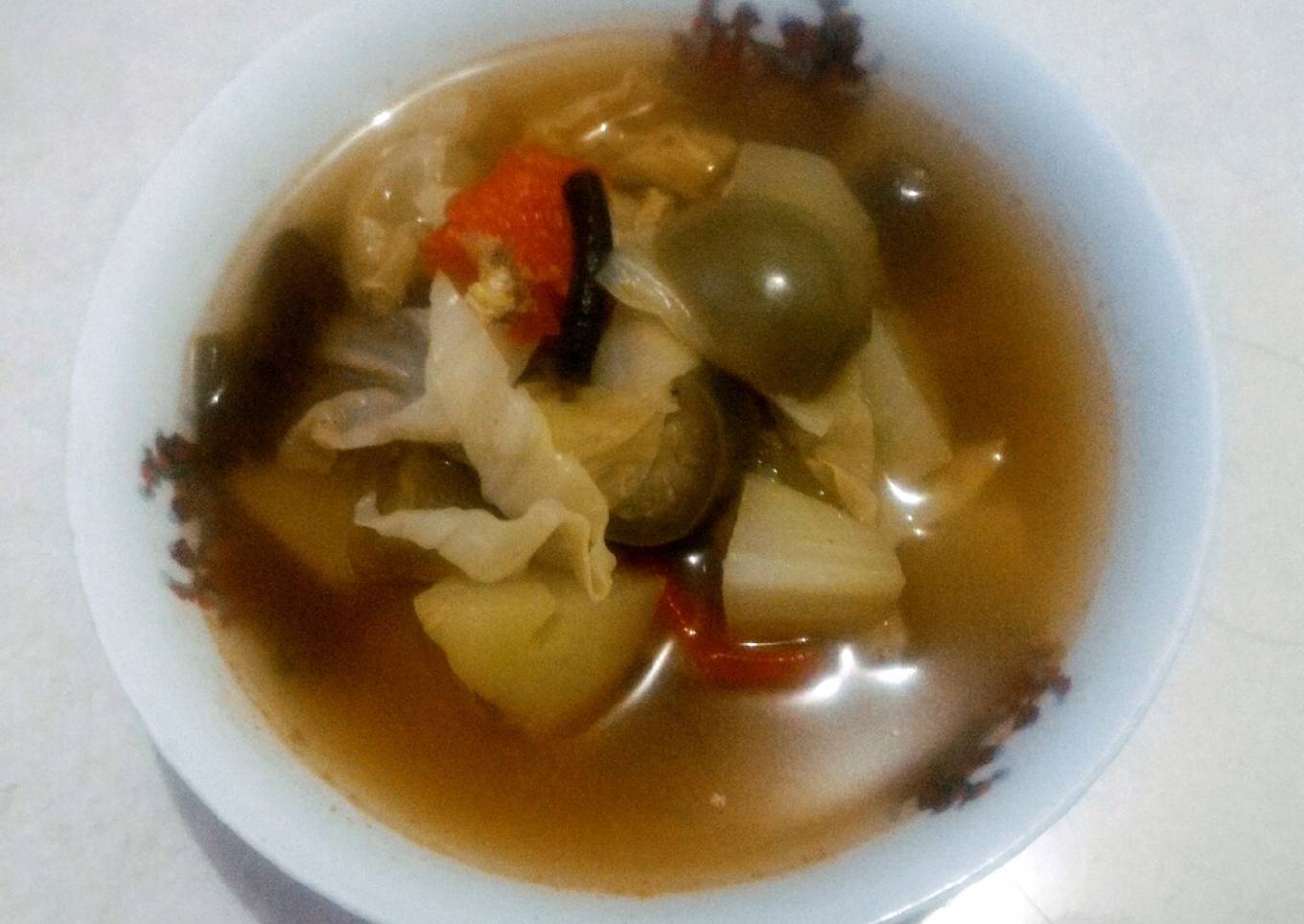 Acar sayuran segar