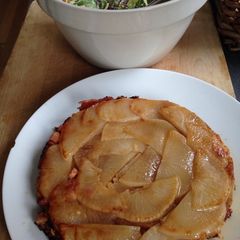 A picture of Turnip, Bacon and Cheese Bake.