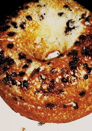 Una foto de Budín Con Dulce De Leche