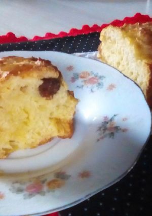 Una foto de Budín de manzana y miel 🍎🍯