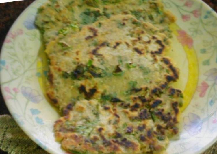 Easiest Way to Prepare Ultimate White Makki ki methi wali Roti