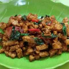 A picture of Kering tempe simple dan enak.