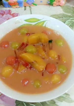 Foto resep Kolak Pisang bola ketan