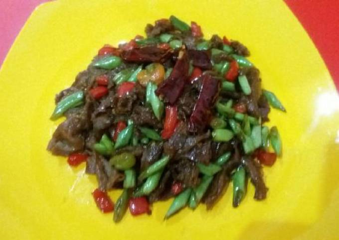 Komagire teriyaki daging sapi ala saya ^^