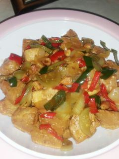 Foto resep Tumis tahu saus tiram