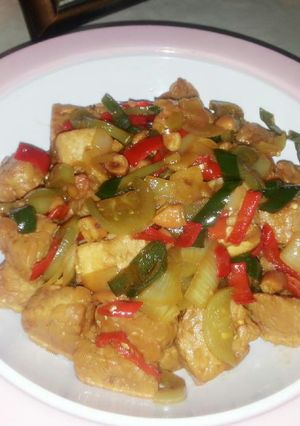 Foto resep Tumis tahu saus tiram