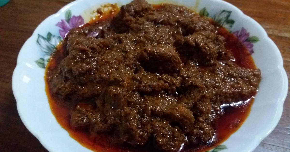  Resep  Rendang daging  sapi oleh sufiyah zainuddin Cookpad