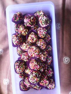 Foto resep bola bola coklat