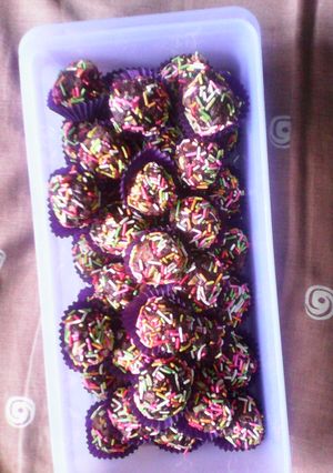 Foto resep bola bola coklat