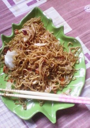 Foto resep mi setan sederhana