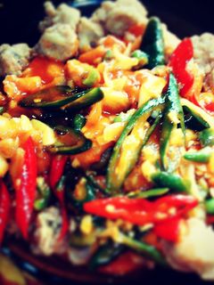 Foto resep Cumi tepung asem manis pedas (NanoNano)