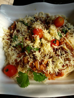 Foto resep spaghetti bolognaise