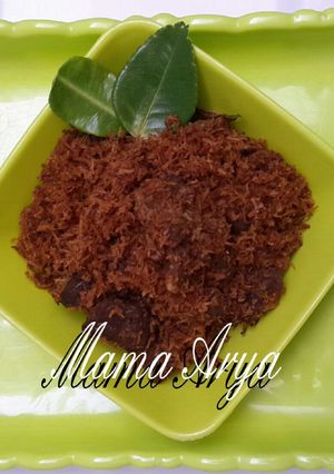 Foto resep Srundeng ragi daging sapi