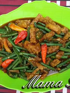 Foto resep TUMIS KACANG PANJANG + TEMPE SEDERHANA