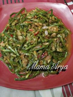 Foto resep Tumis genjer sambal taoco