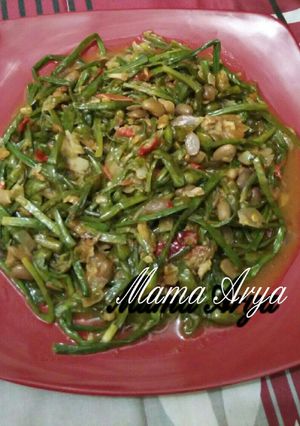 Foto resep Tumis genjer sambal taoco