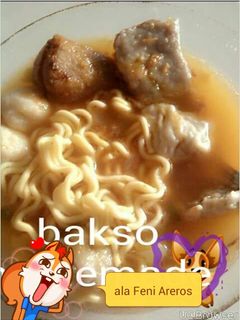 Foto resep Bakso Sapi mix Ayam