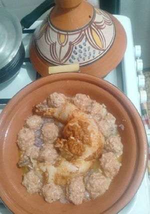 Une photo de Tajine au poulet