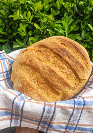 Kovászos-élesztős kenyérke recept fotója