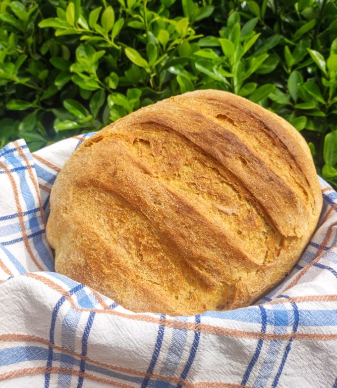 Kovászos-élesztős kenyérke recept fotója