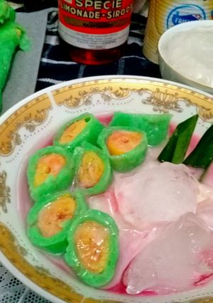 Foto resep Es Pisang Ijo