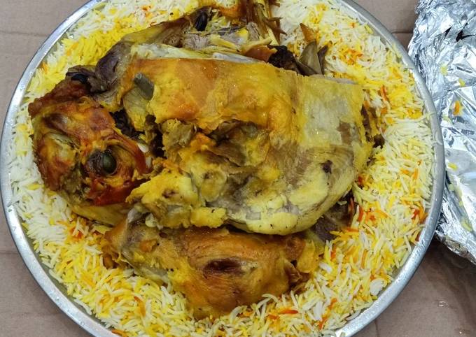 Resep Nasi khabsa daging kambing khas saudi arabia Anti Gagal