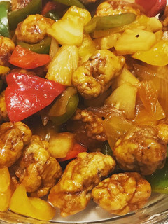 粵式生炒排骨(又名咕嚕肉、甜酸排骨、唐人街熱門菜Sweet and Sour Pork) 的食譜成品照片