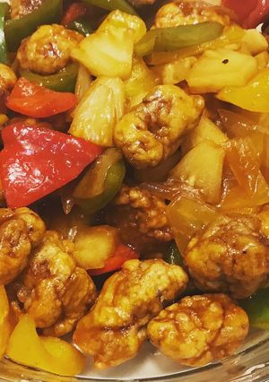 粵式生炒排骨（又名咕嚕肉、甜酸排骨、唐人街熱門菜Sweet and Sour Pork） 的食譜成品照片