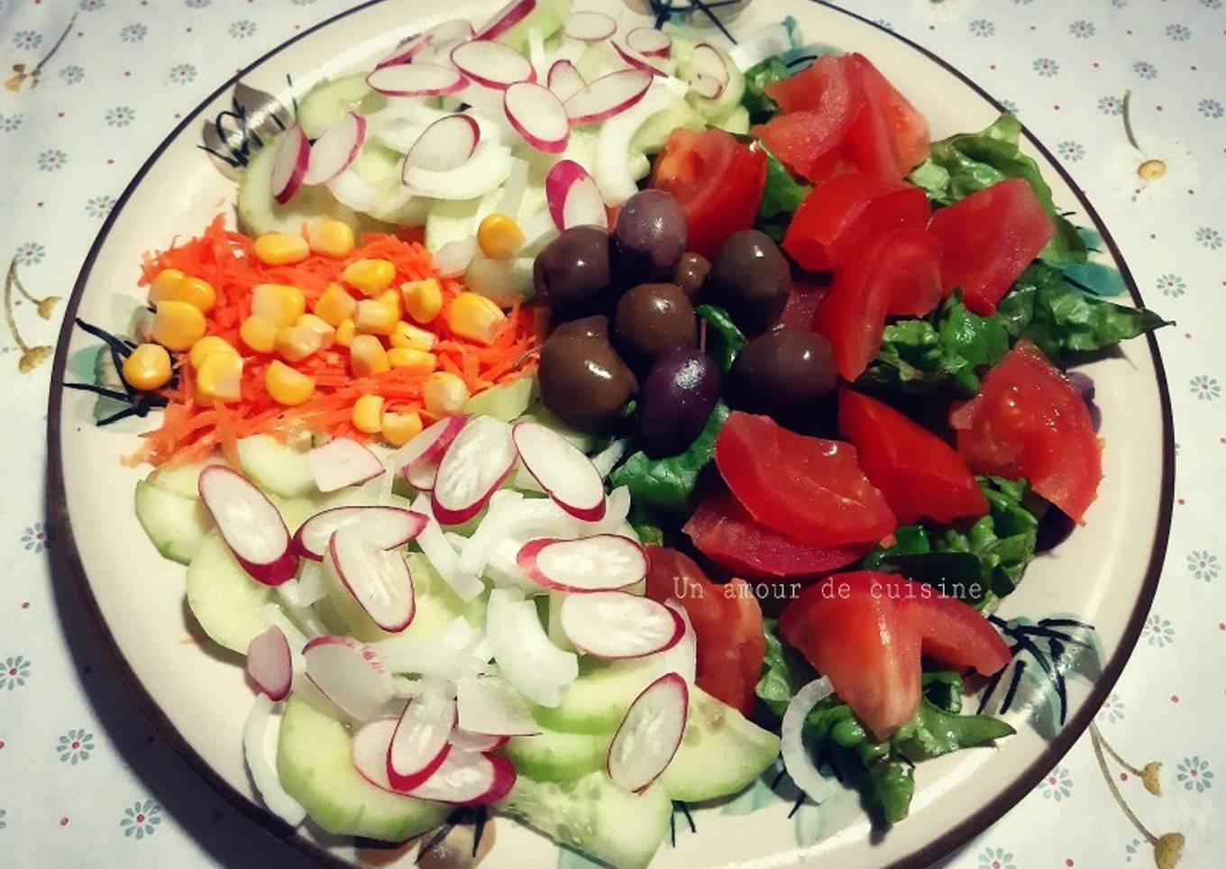 Steps to Prepare Super Quick Homemade Salade de crudités 🍴