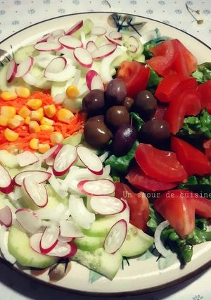 Une photo de Salade de crudités 🍴