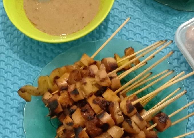 Ternyata ini lho! Resep termudah membuat Sate sosis kikil dijamin enak