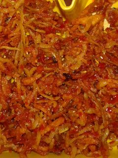 Foto resep Balado teri kentang