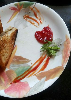 A picture of Mushroom delight sandwich.