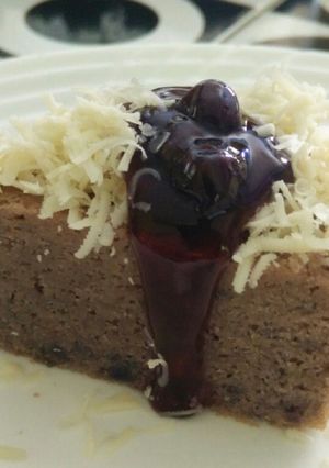 Foto resep Blueberry Cake Kukus Sederhana