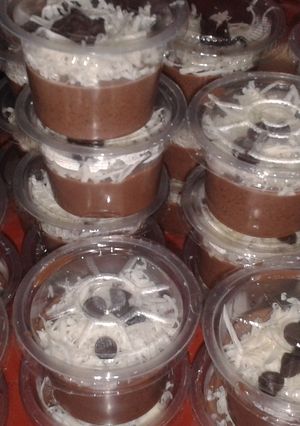 Foto resep Puding sutra coklat 