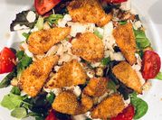Une photo de salade césar