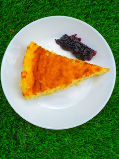Una foto de Tarta de queso "La viña"