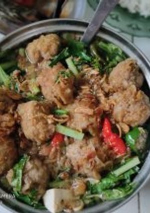 Foto resep Cah sawi tahu cuanki