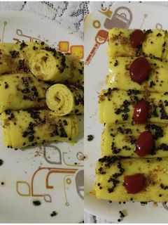 गुजराती खांडवी (Gujarati khandvi recipe in Hindi) रेसिपी मुख्य फोटो