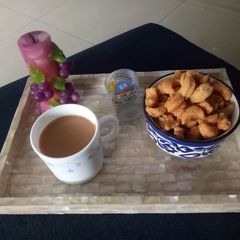 A picture of Peri peri semolina cashew nuts.