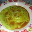 Serabi Pandan Kuah Kinca