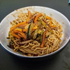 A picture of Veggie Yakisoba.