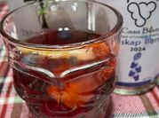 A picture of fruit sangria