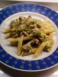 Pennette rigate con Brocoletti e salsiccia