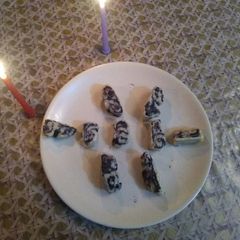 A picture of Kaju Chocolate Roll.